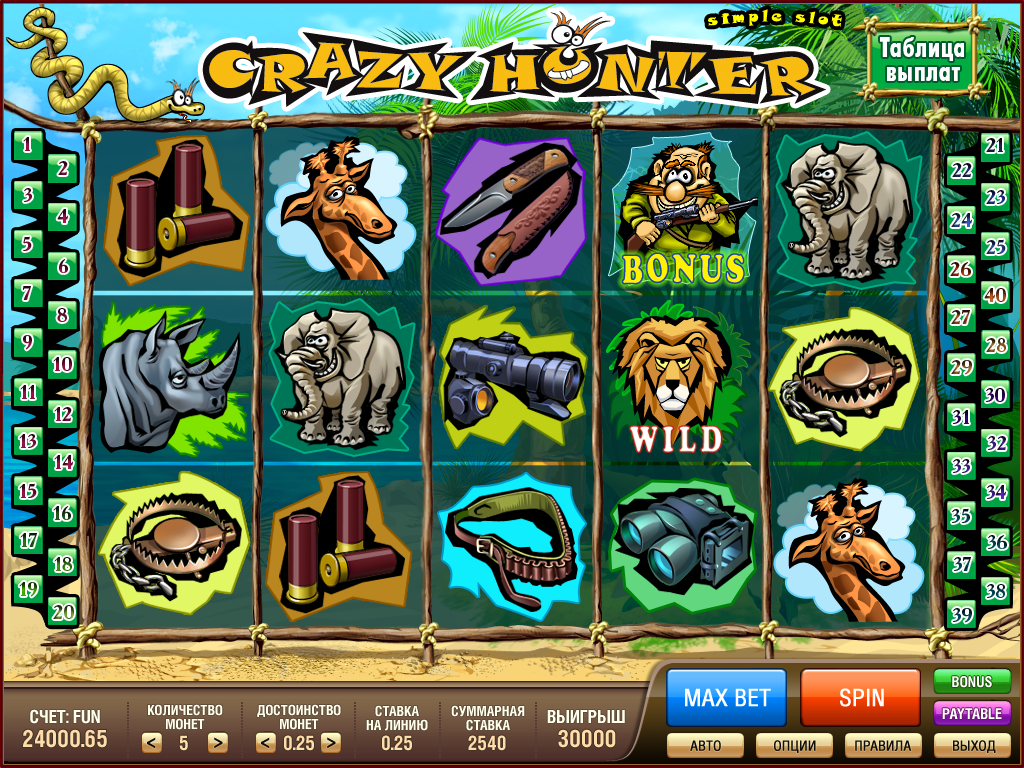 CRAZY HUNTER Slot, caça-níqueis online, recompensas explosivas, jogos de cassino, aventura selvagem